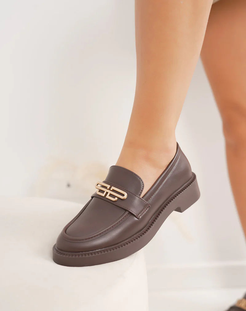 Mocassins à bijou chic