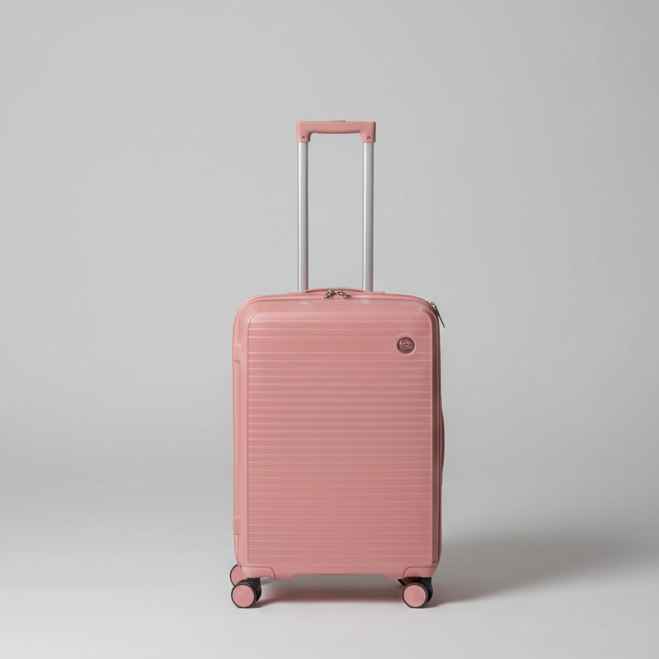 Valises Avec Détail De Cadenas Et Mécanisme De Traction