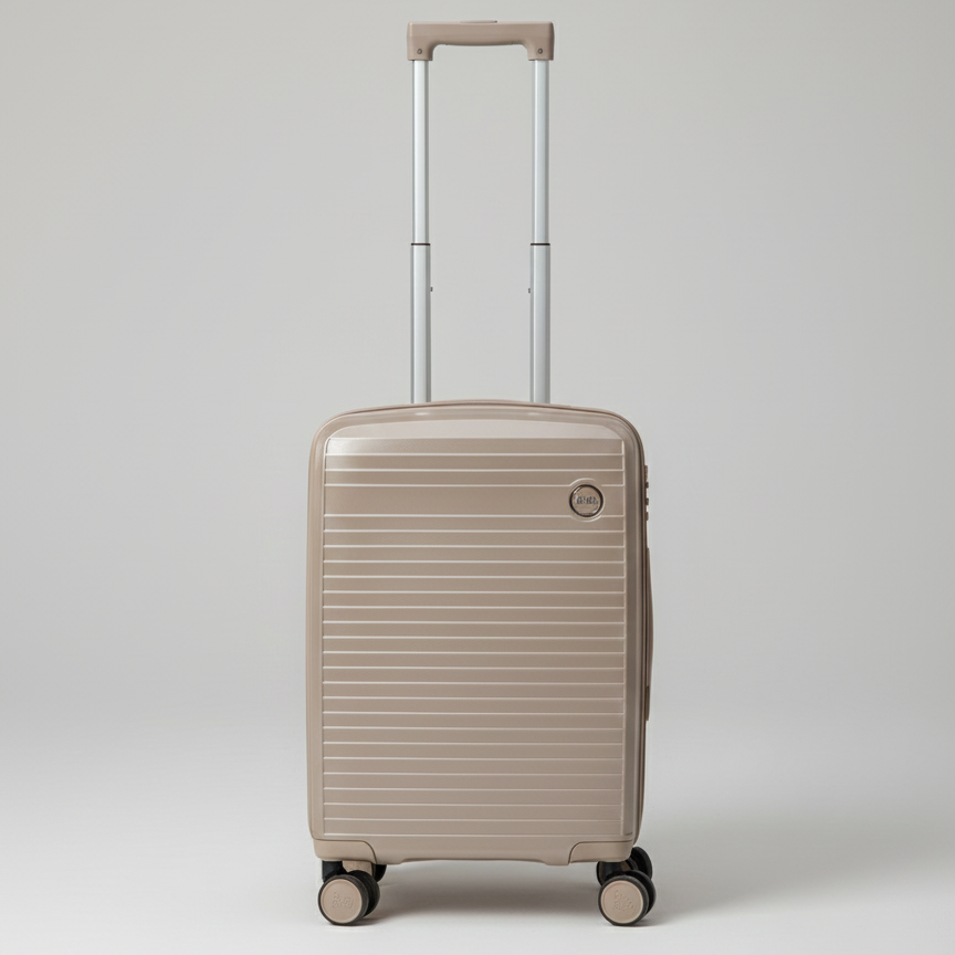 Valises Avec Détail De Cadenas Et Mécanisme De Traction