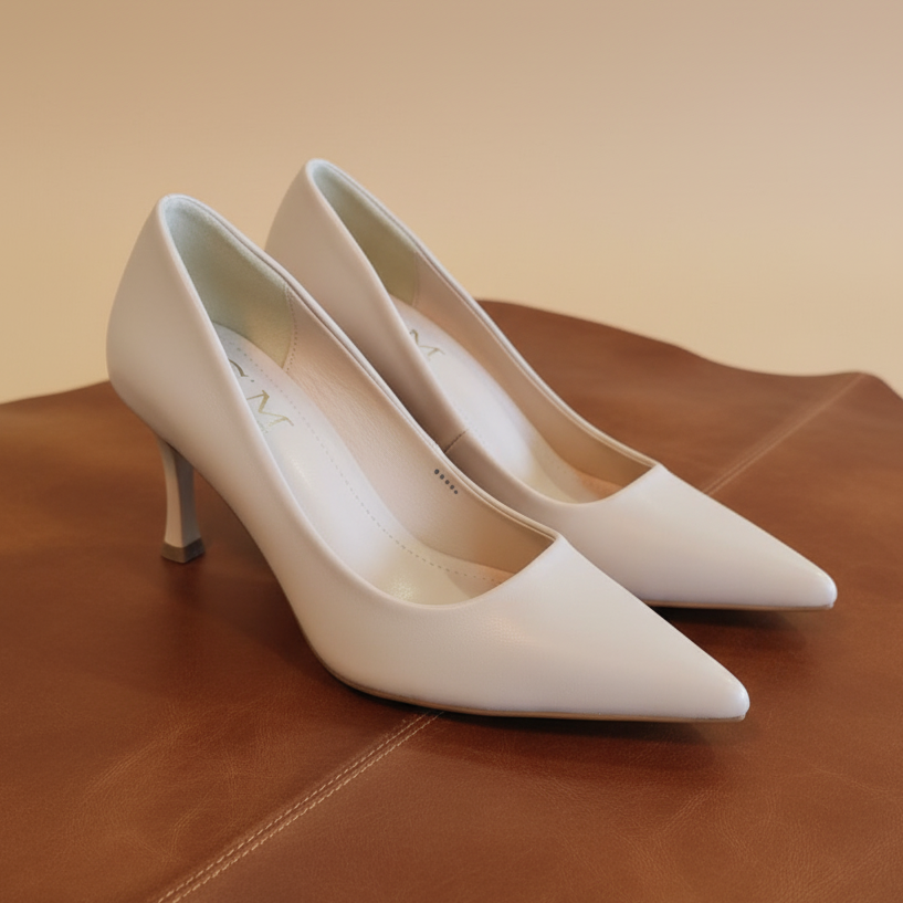 Escarpin à talon fin