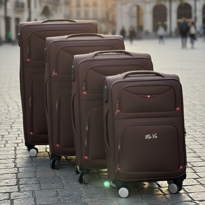 Ensemble de 4 valises en polyester