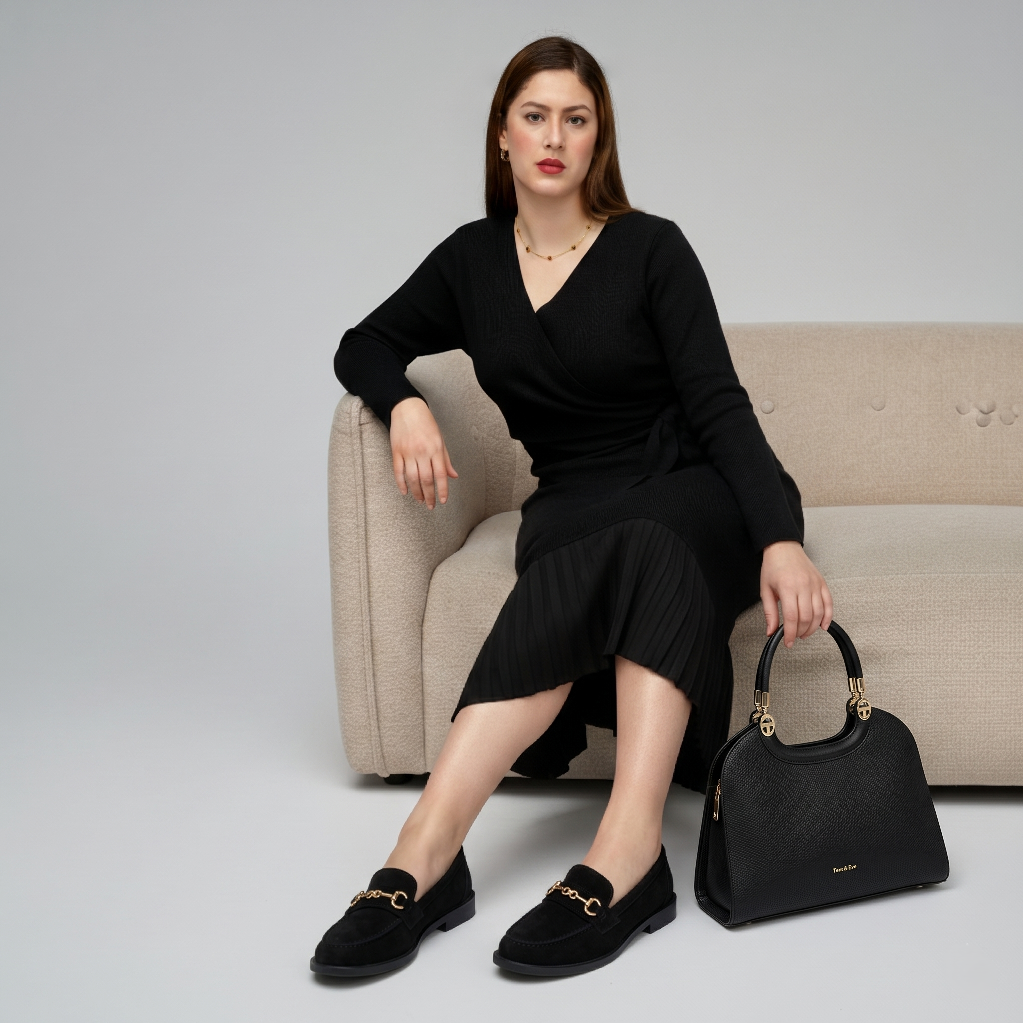 Duo Élégance Sac & Mocassins