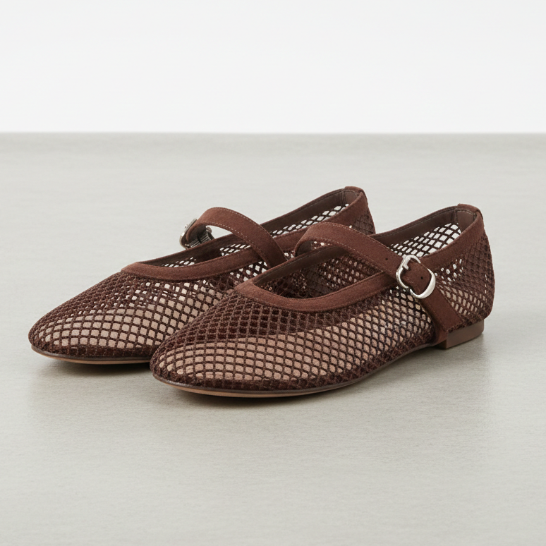 Ballerines au charme délicat