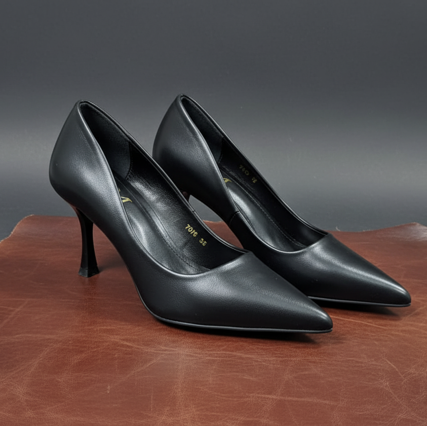 Escarpin à talon fin