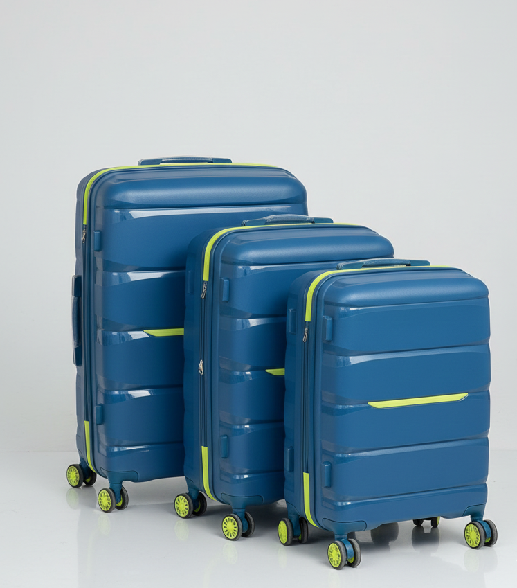 Valise à roulettes en aluminium de grande capacité