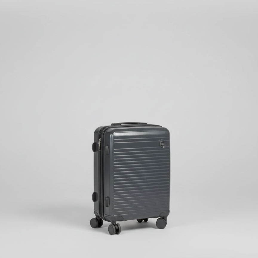 Valises Avec Détail De Cadenas Et Mécanisme De Traction