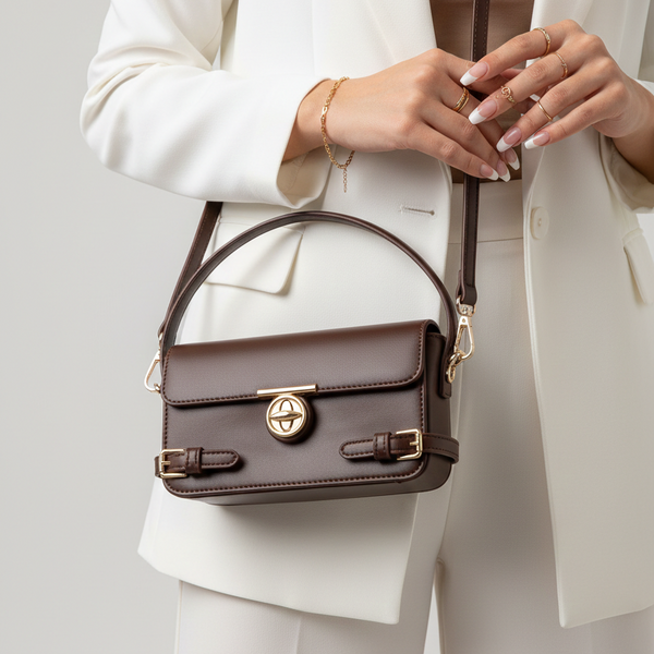 Petit Sac à Main Rigide Urbain Femme