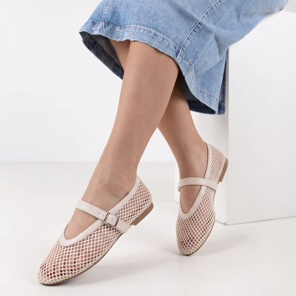 Ballerines au charme délicat
