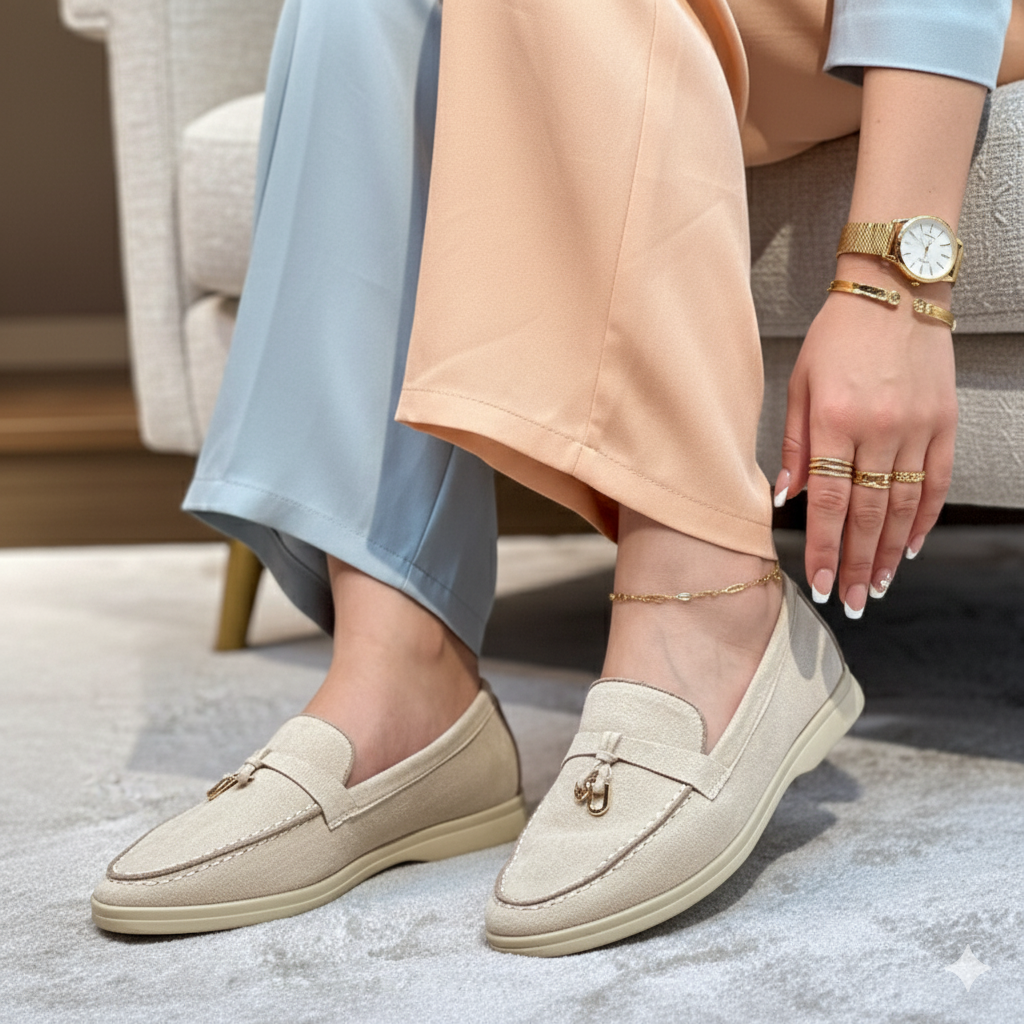 Mocassin Solo en daim