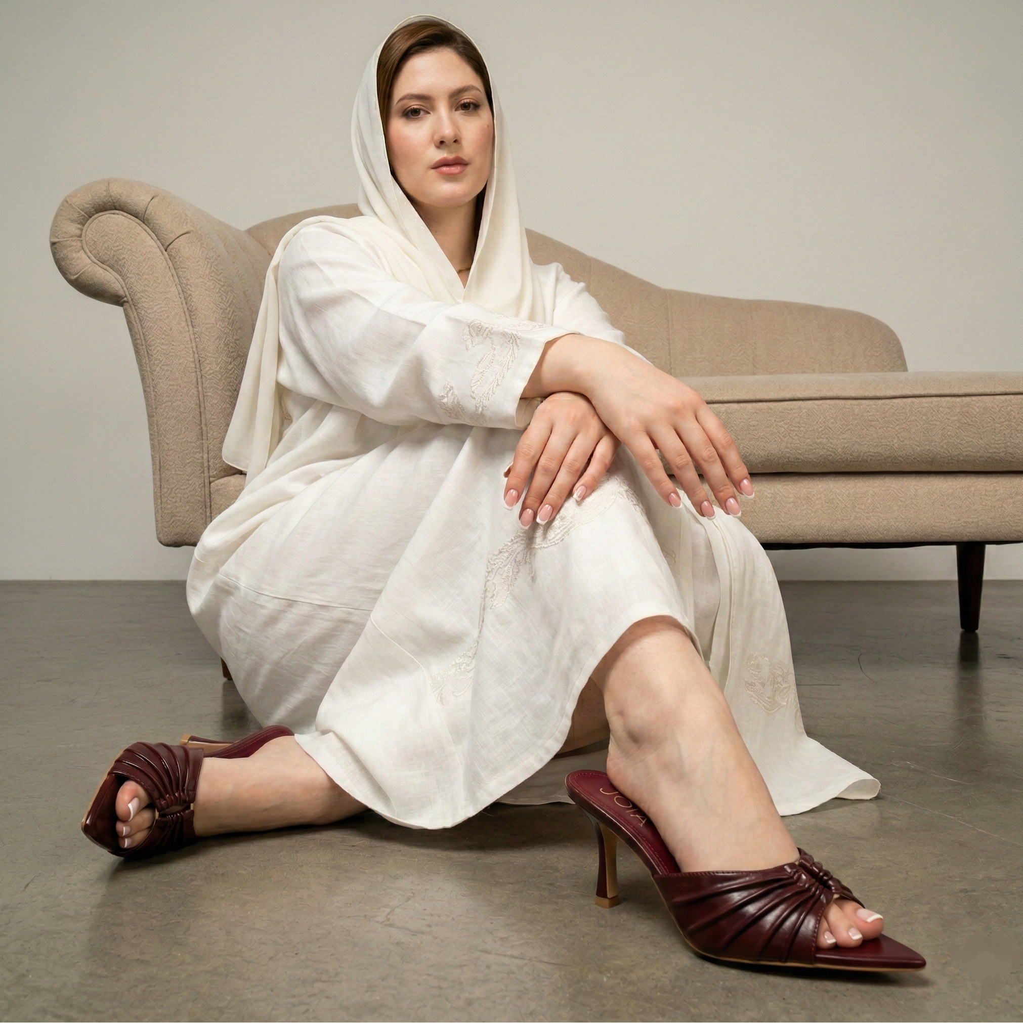 Sandales à Talons Pointues