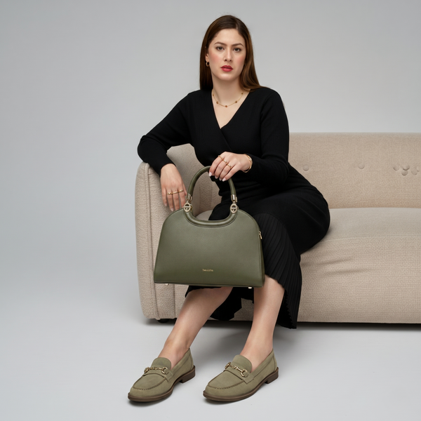 Duo Élégance Sac & Mocassins