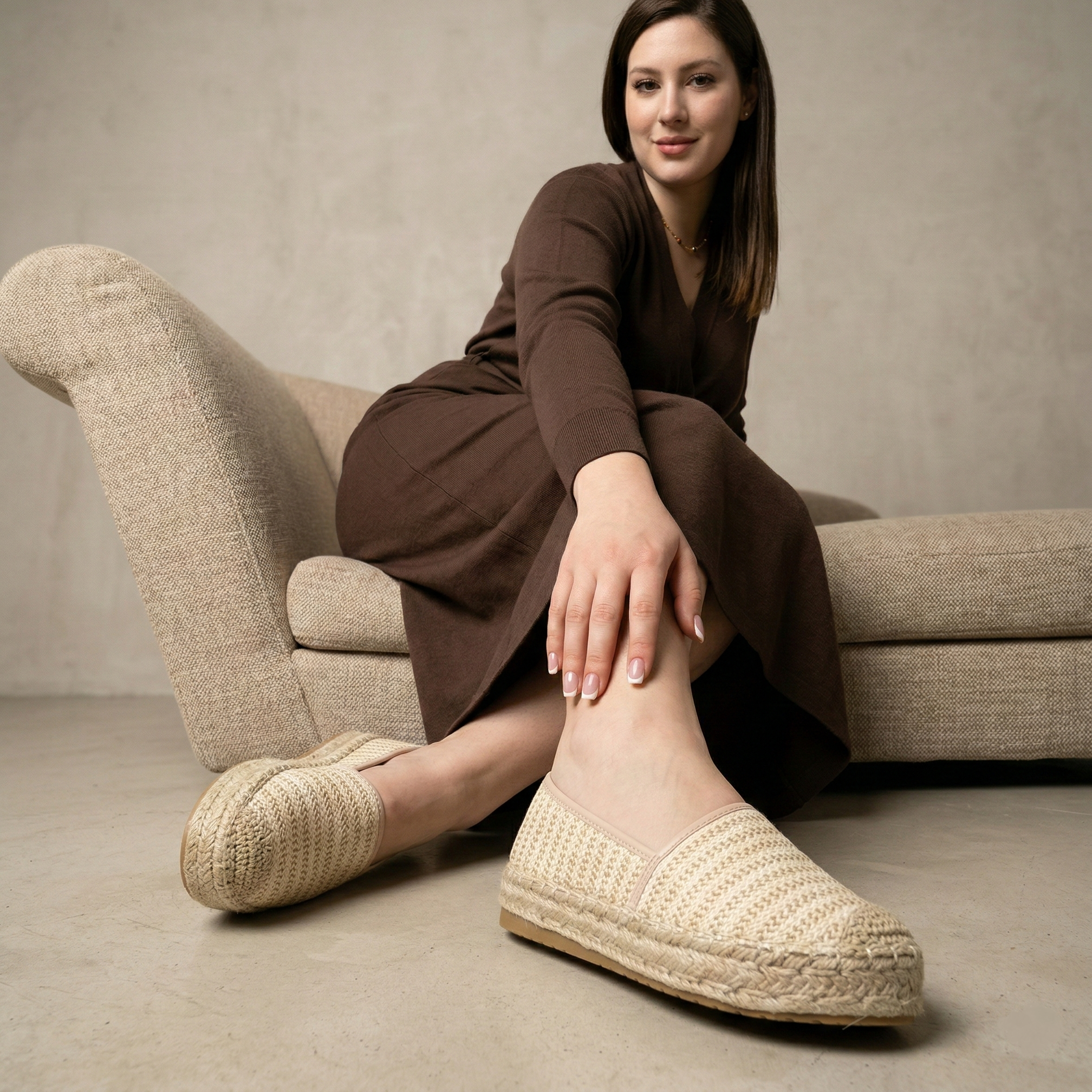 Espadrilles plates décontractées