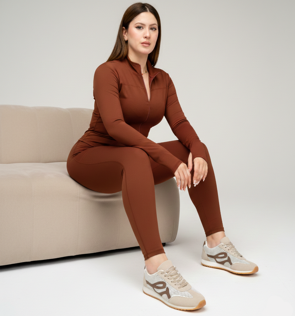 Baskets au design sportif et moderne