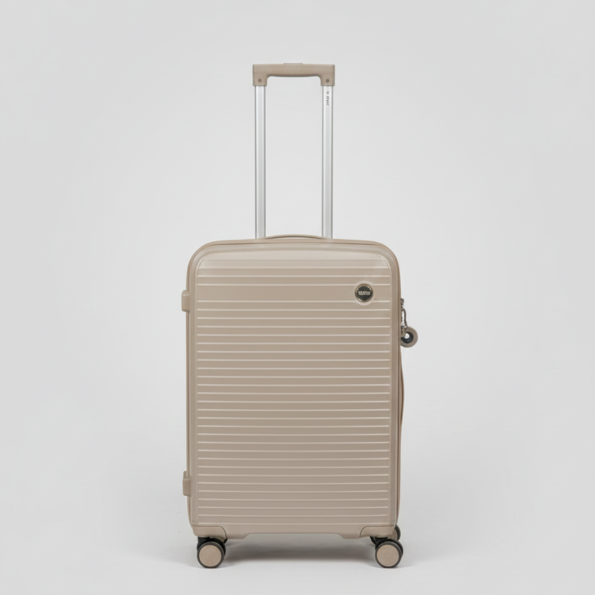 Valises Avec Détail De Cadenas Et Mécanisme De Traction