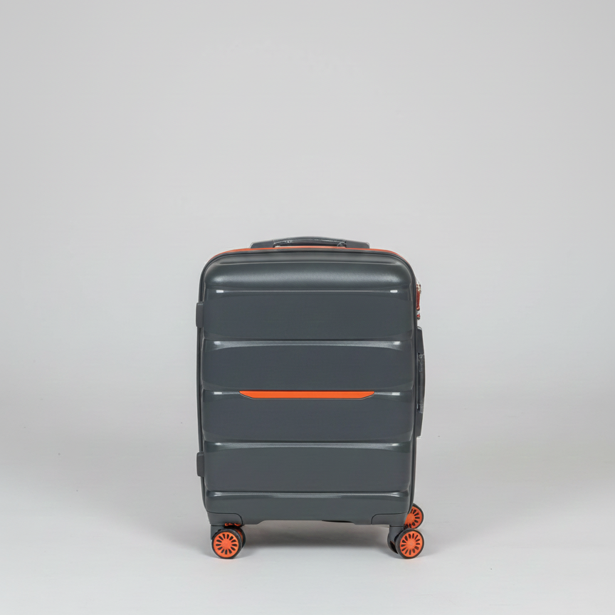 Valise à roulettes en aluminium de grande capacité