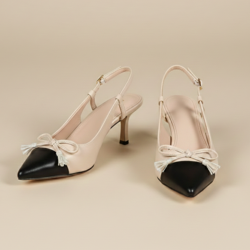 escarpins slingbacks au design sophistiqué et intemporel.