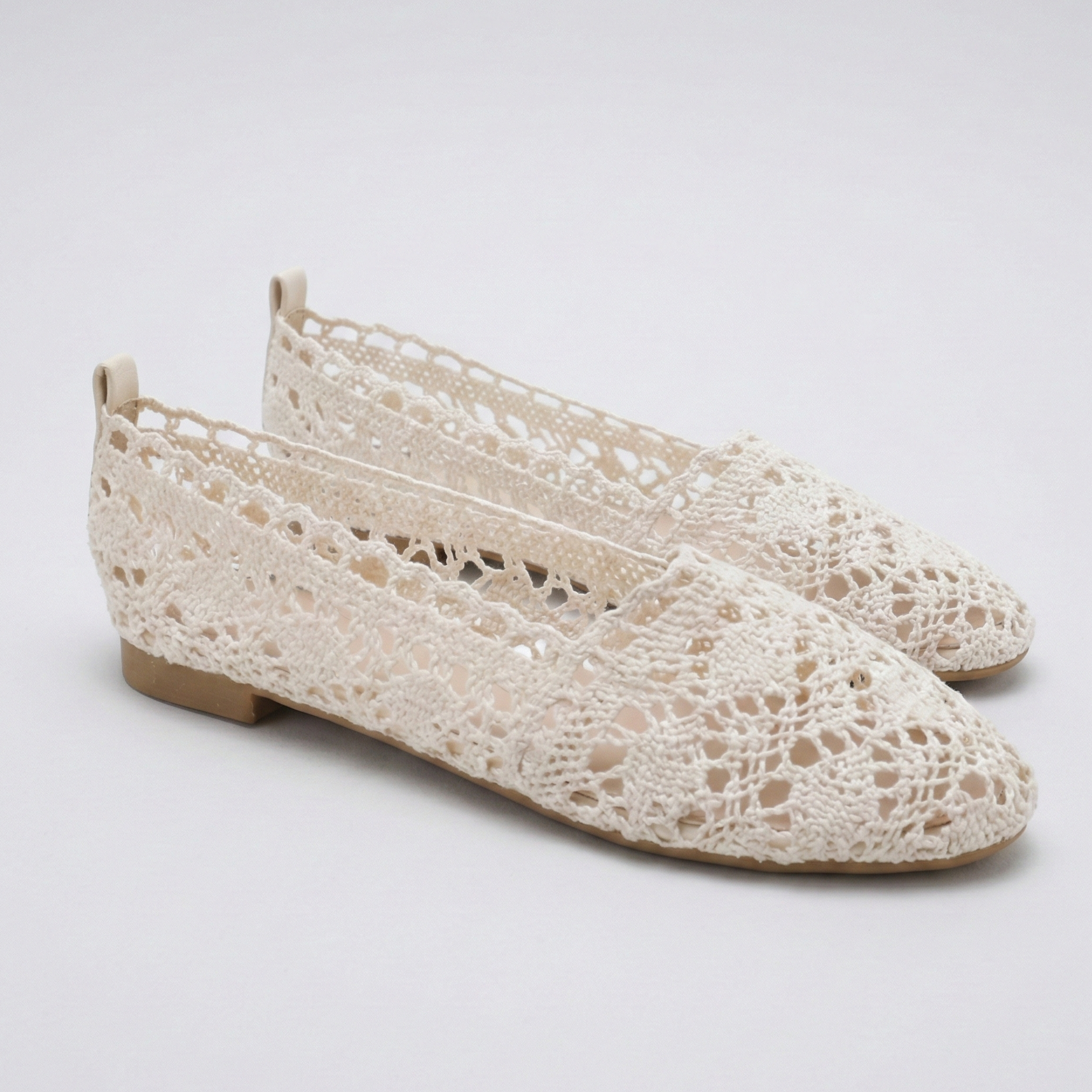 Ballerines en Crochet Bohème