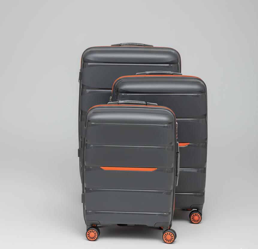 Valise à roulettes en aluminium de grande capacité