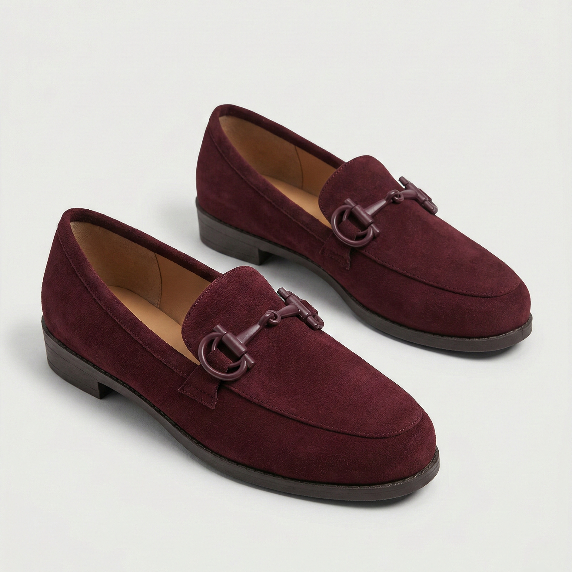 Mocassin à boucle semelle confortable