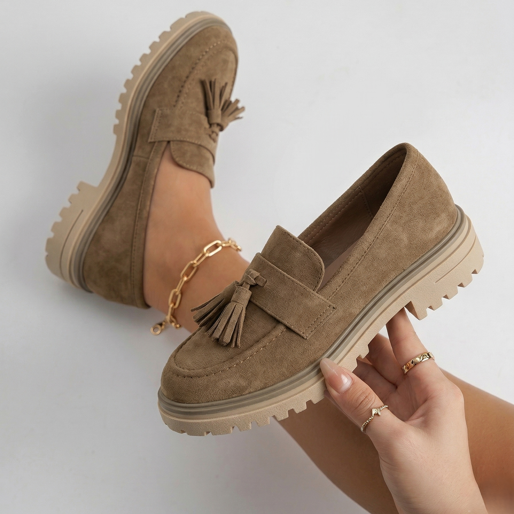 Mocassins à Glands