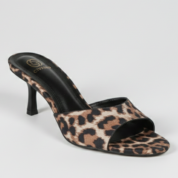 Sandale demi talon