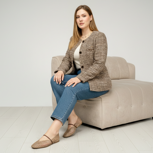 Ballerines en dentelle