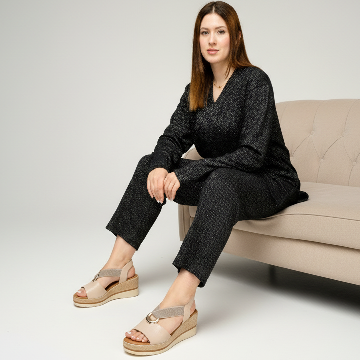 Sandales Compensées