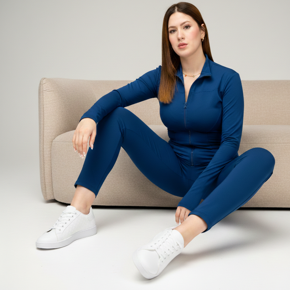 Baskets basses à lacets damier