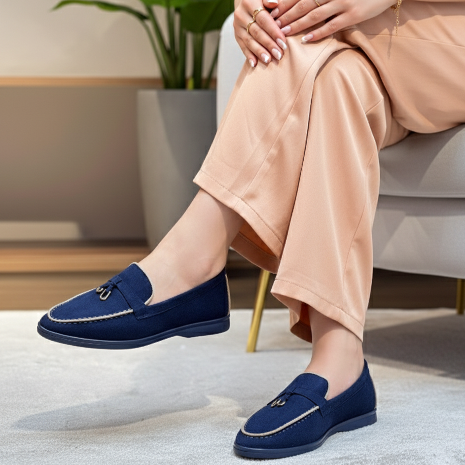 Mocassin Solo en daim