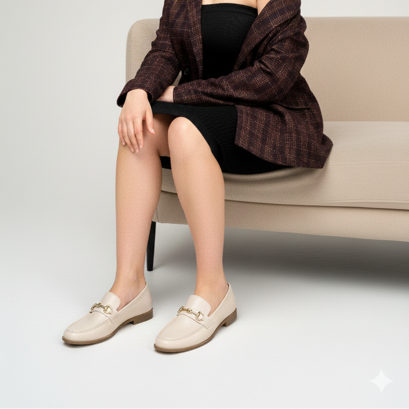 Mocassin femme chic