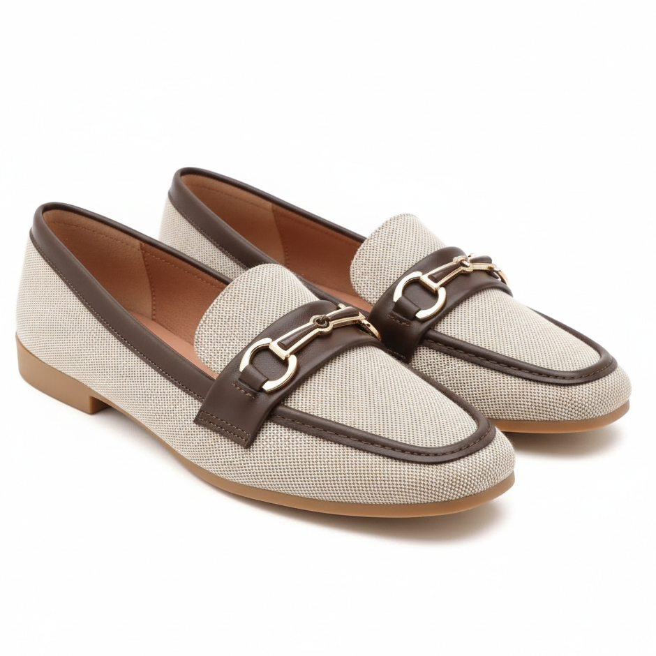 Mocassin à mors bimatière