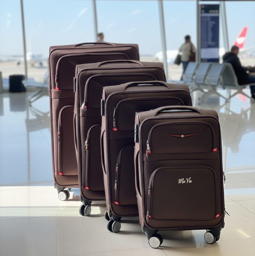 Ensemble de 4 valises en polyester