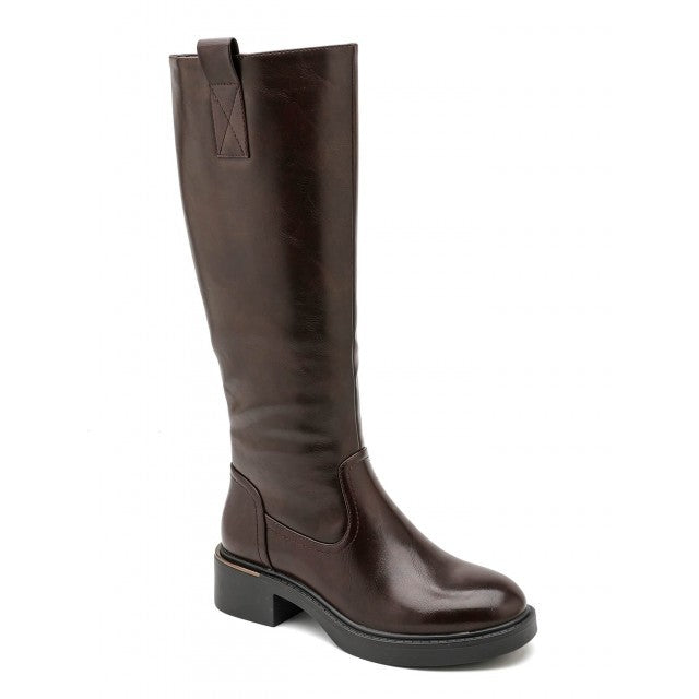 bottes cavalières classiques avec détail doré