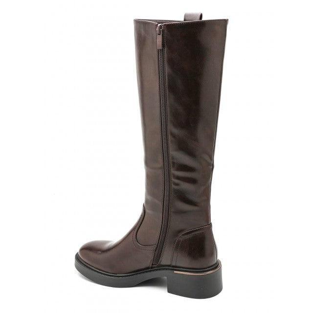 bottes cavalières classiques avec détail doré