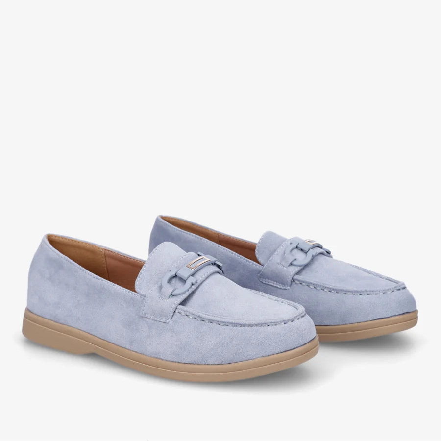 Mocassins à boucle décorative