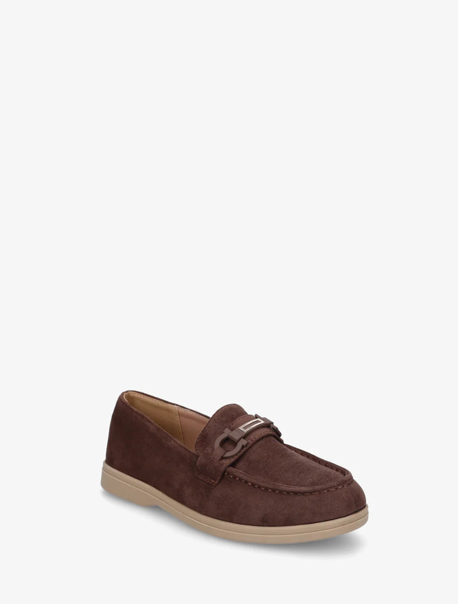 Mocassins à boucle décorative