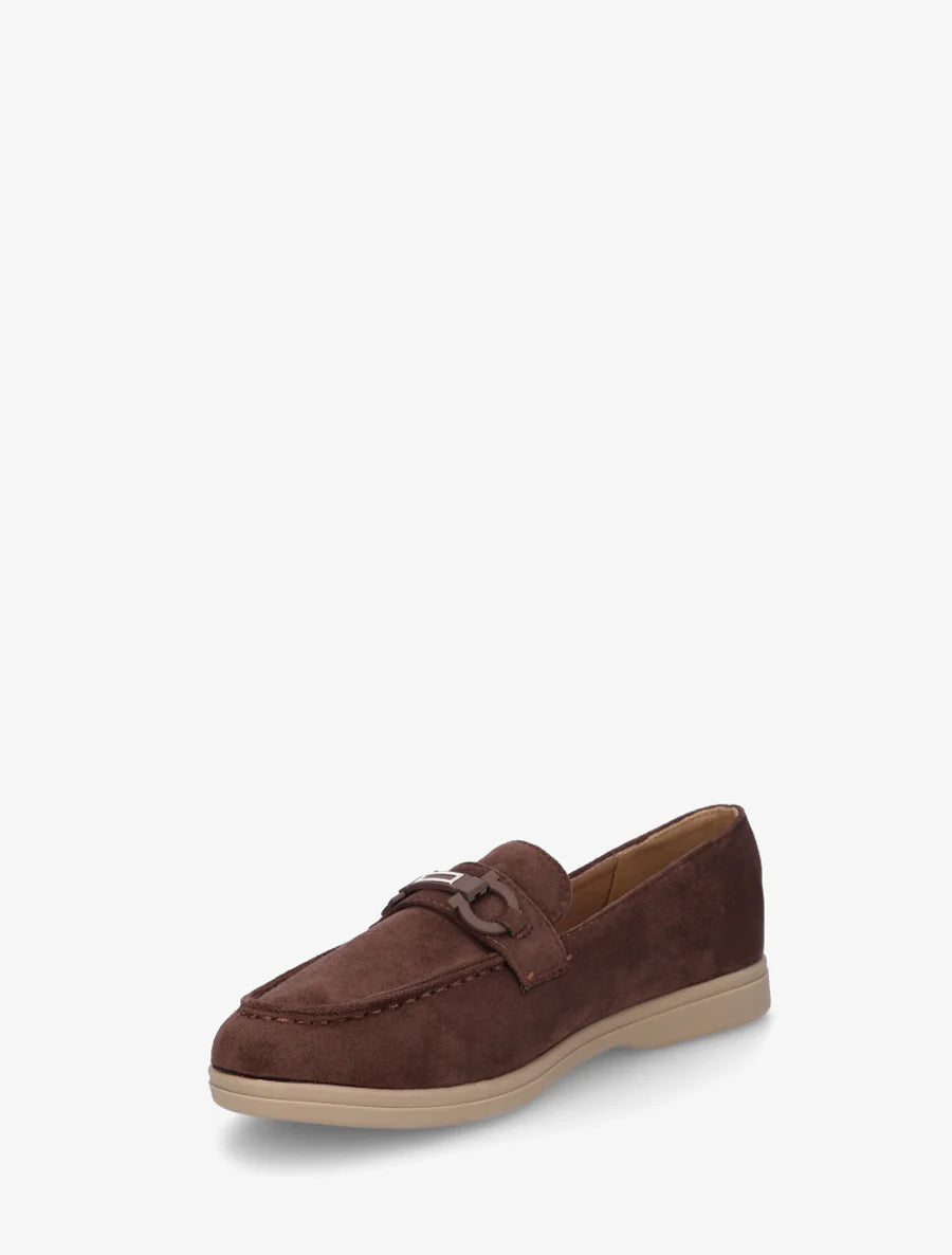 Mocassins à boucle décorative