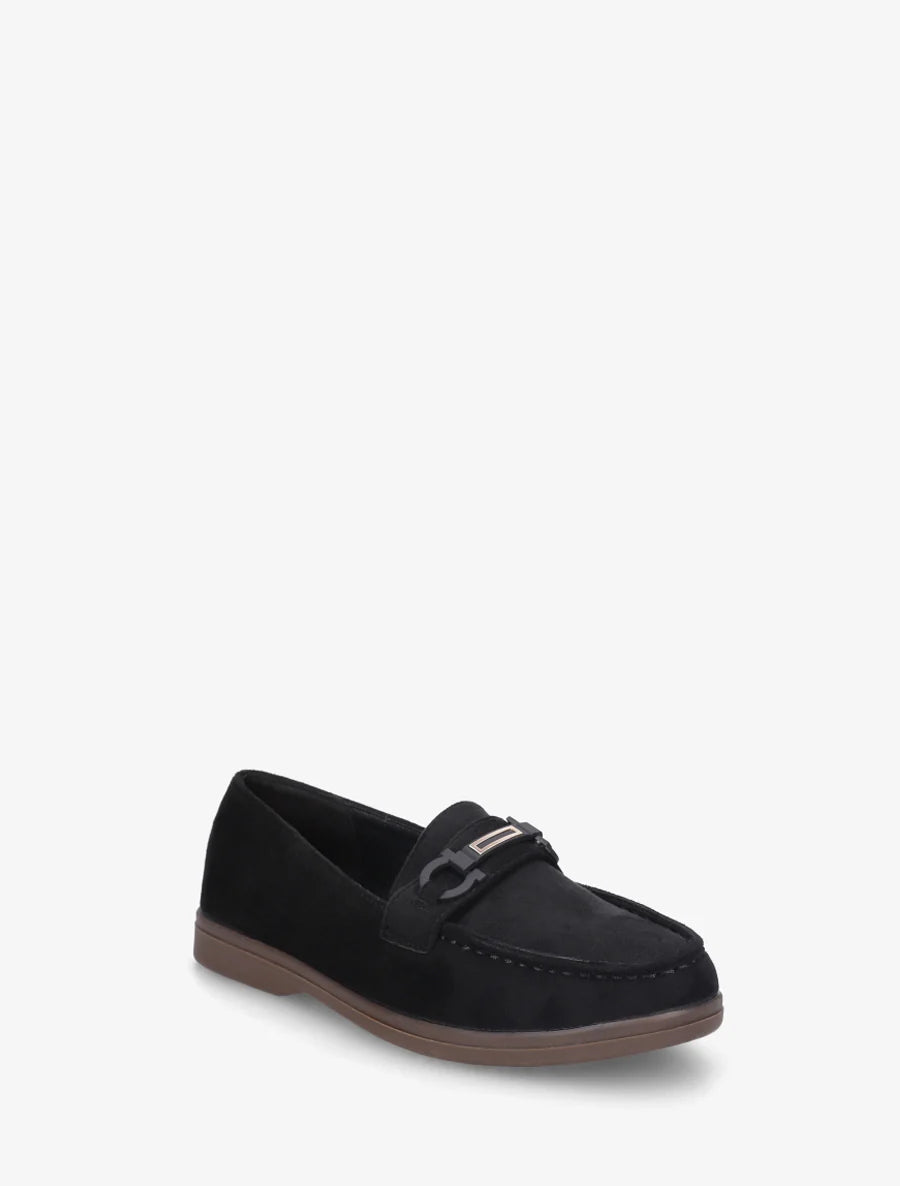 Mocassins à boucle décorative