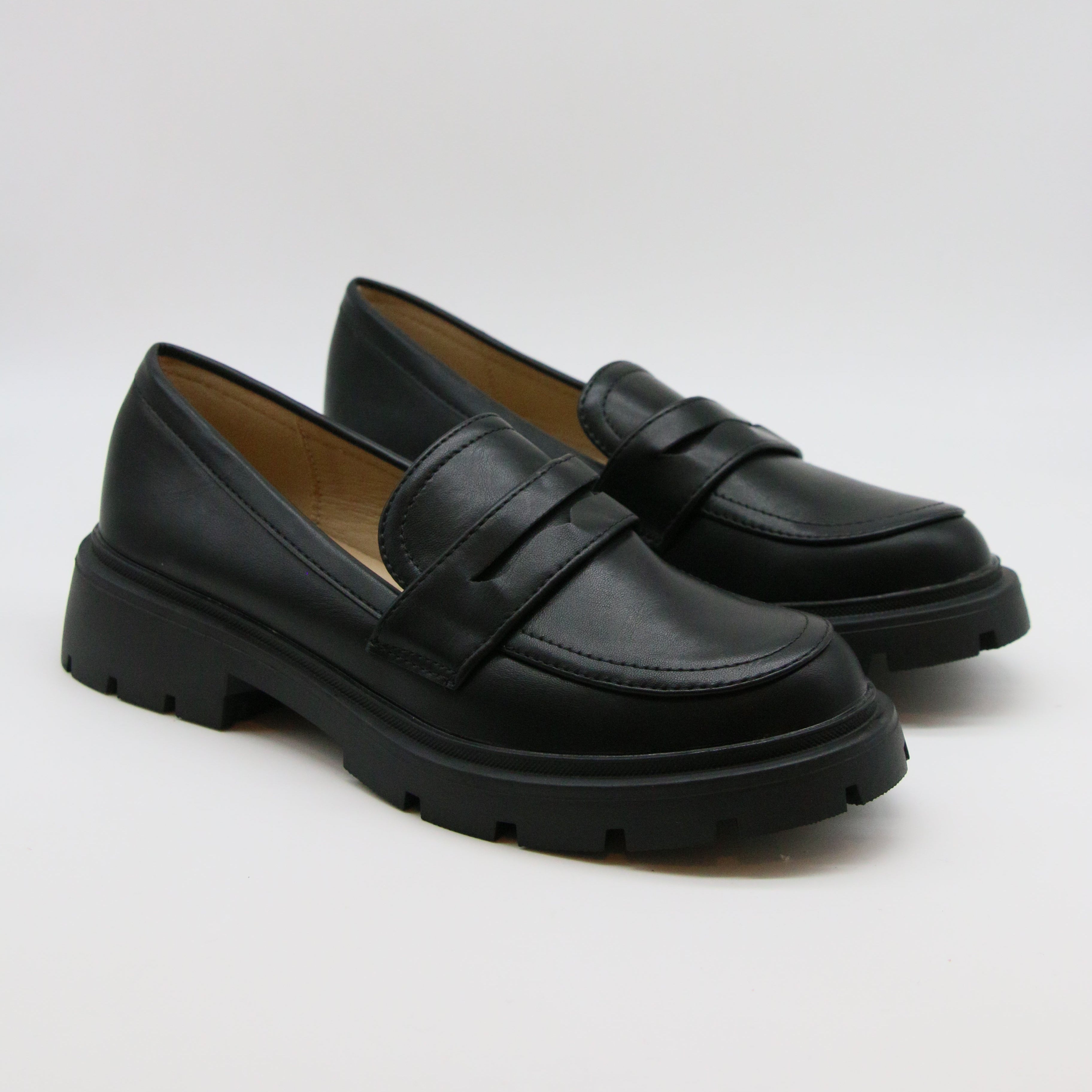 Mocassins Chunky en Cuir