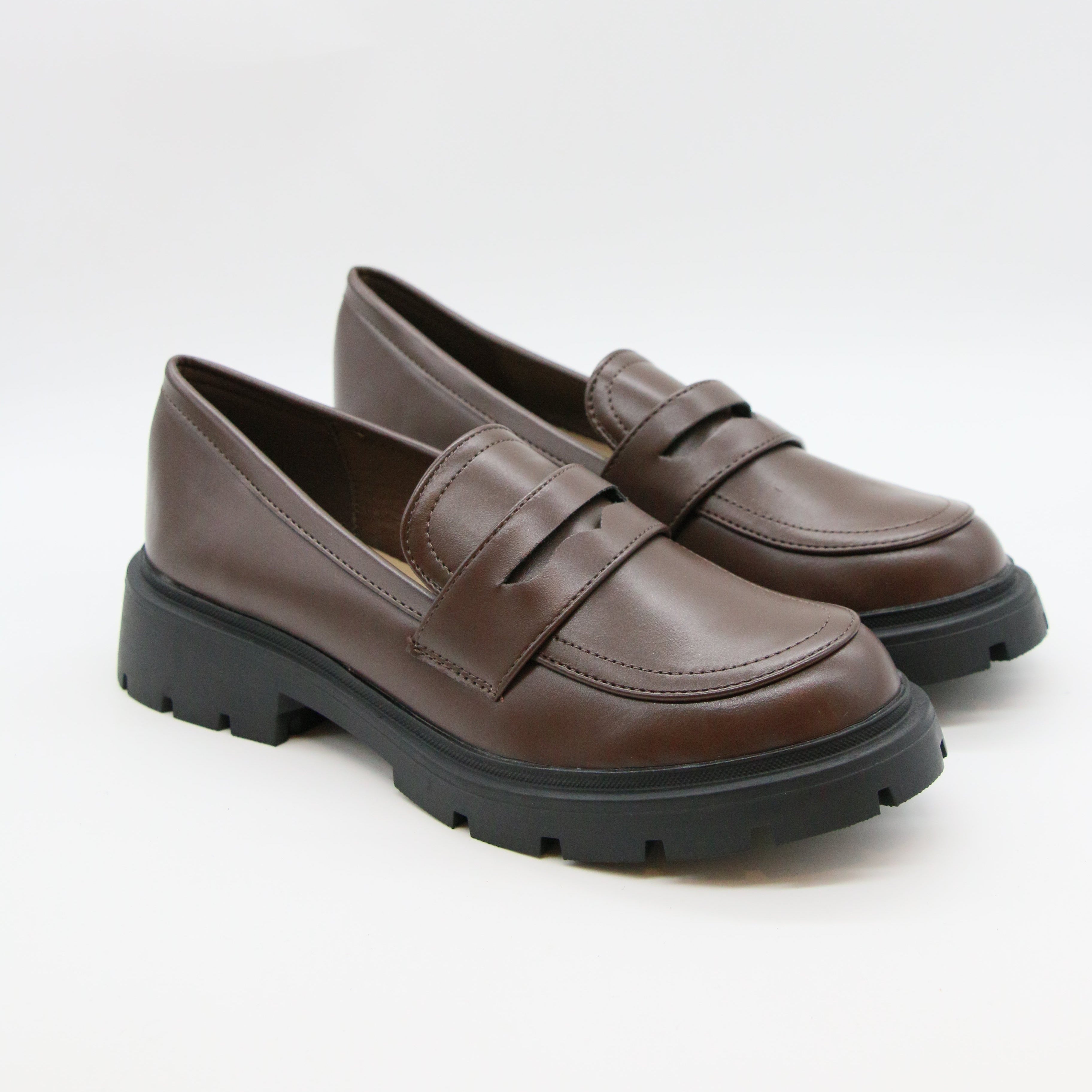 Mocassins Chunky en Cuir