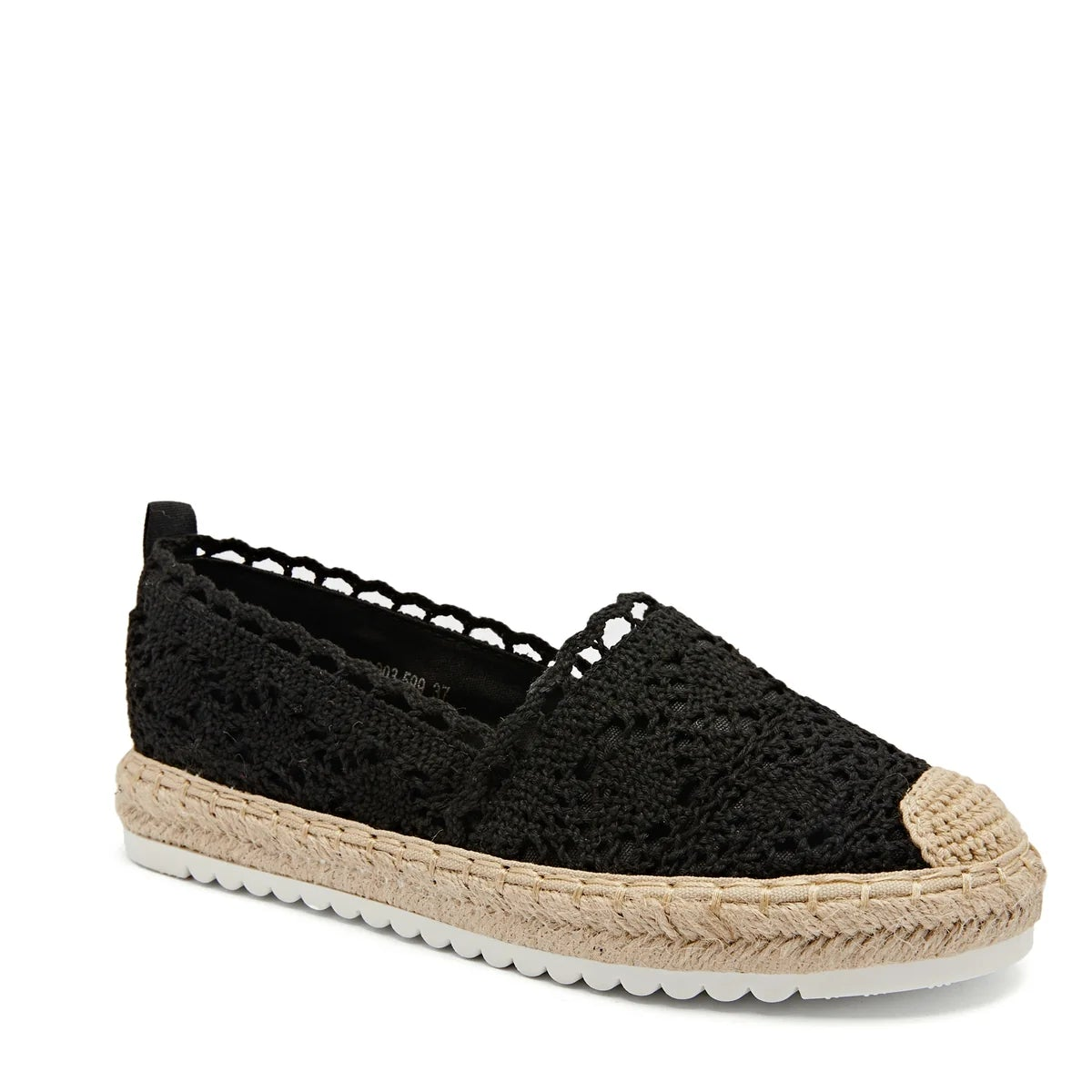 Espadrilles en dentelle