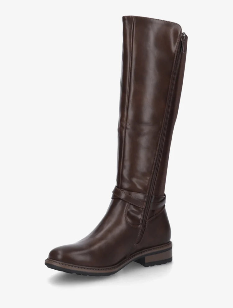 Bottes talon bloc élastiquées