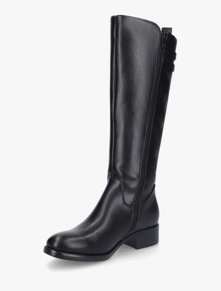 Bottes élastiquées style cavalière