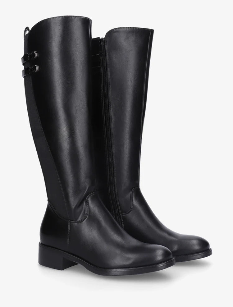 Bottes élastiquées style cavalière