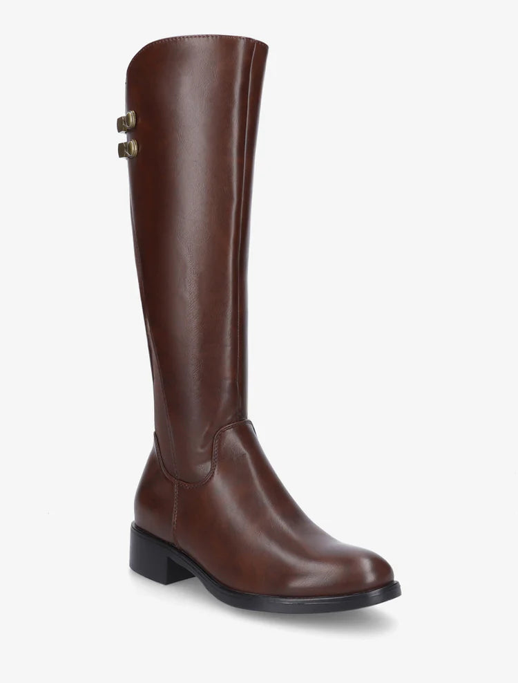 Bottes élastiquées style cavalière