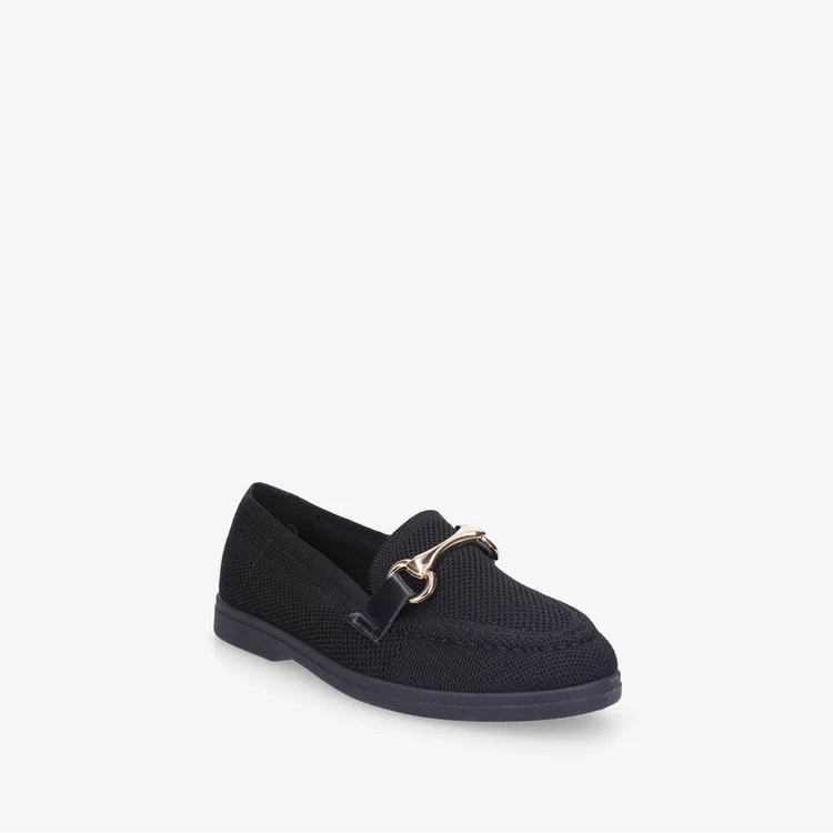 Mocassins en mesh à boucle décorative