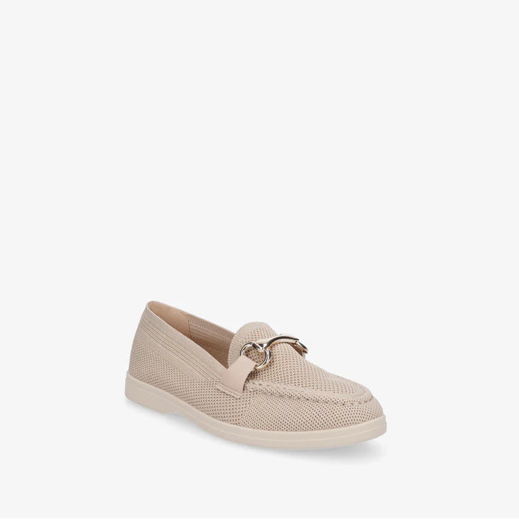 Mocassins en mesh à boucle décorative