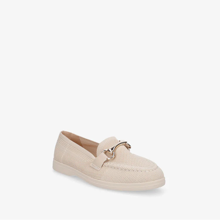 Mocassins en mesh à boucle décorative