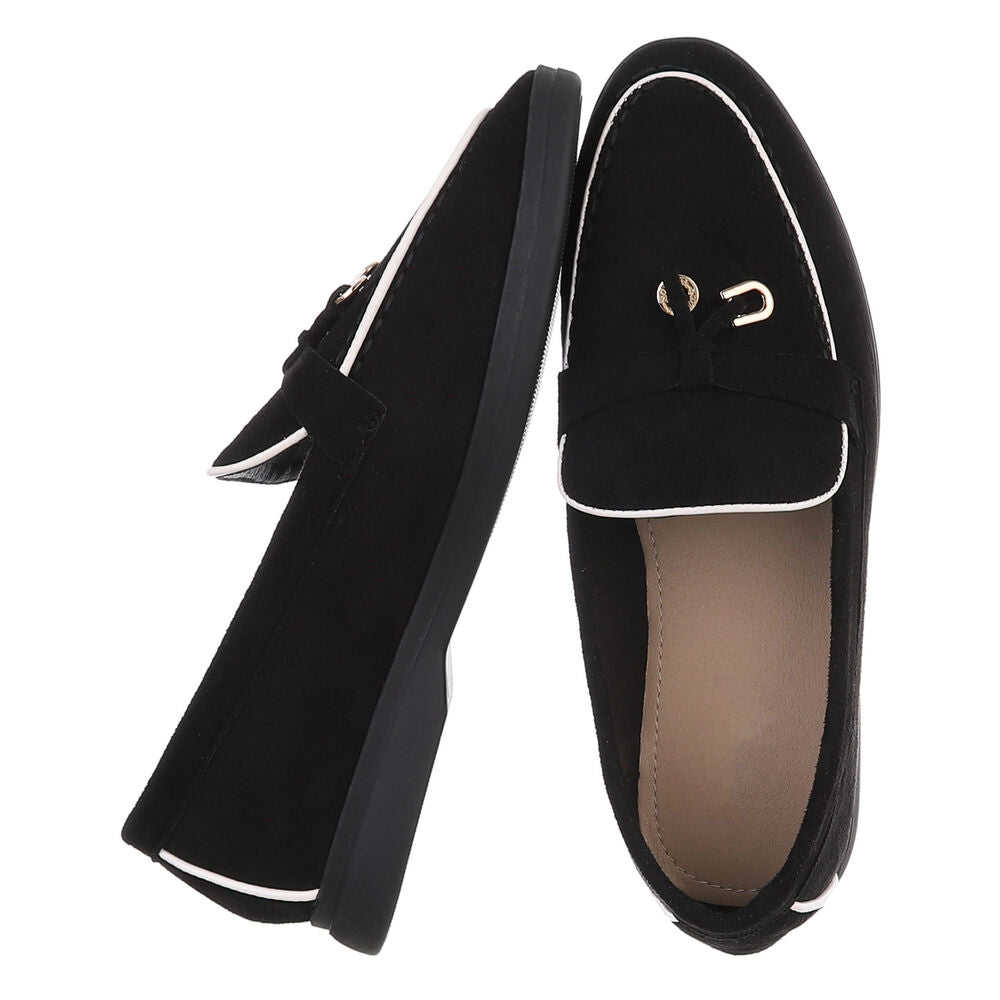 Mocassins avec breloque métallique