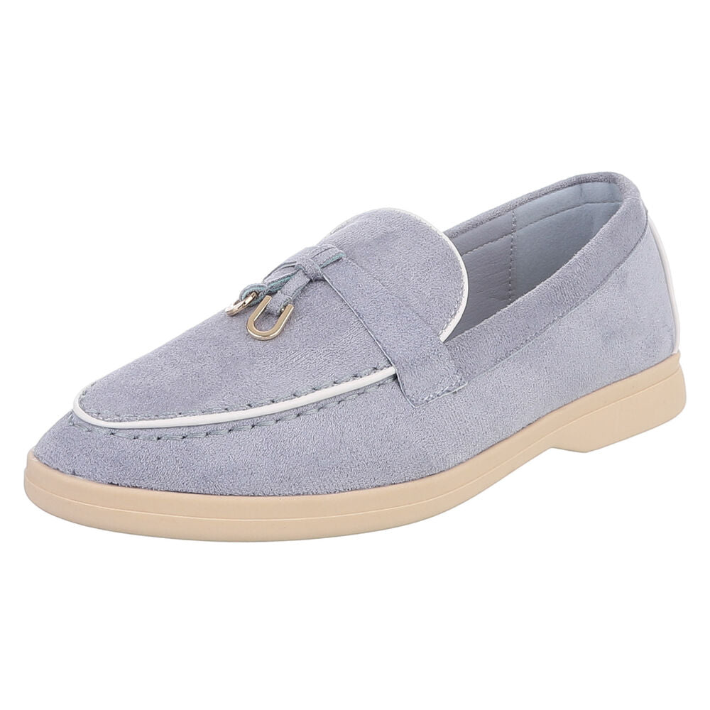 Mocassins avec breloque métallique